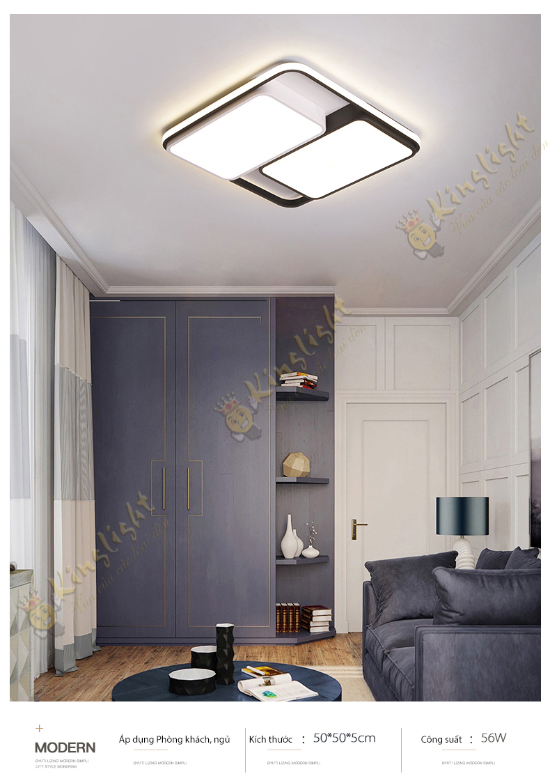 Modern decorative ceiling light KLH022